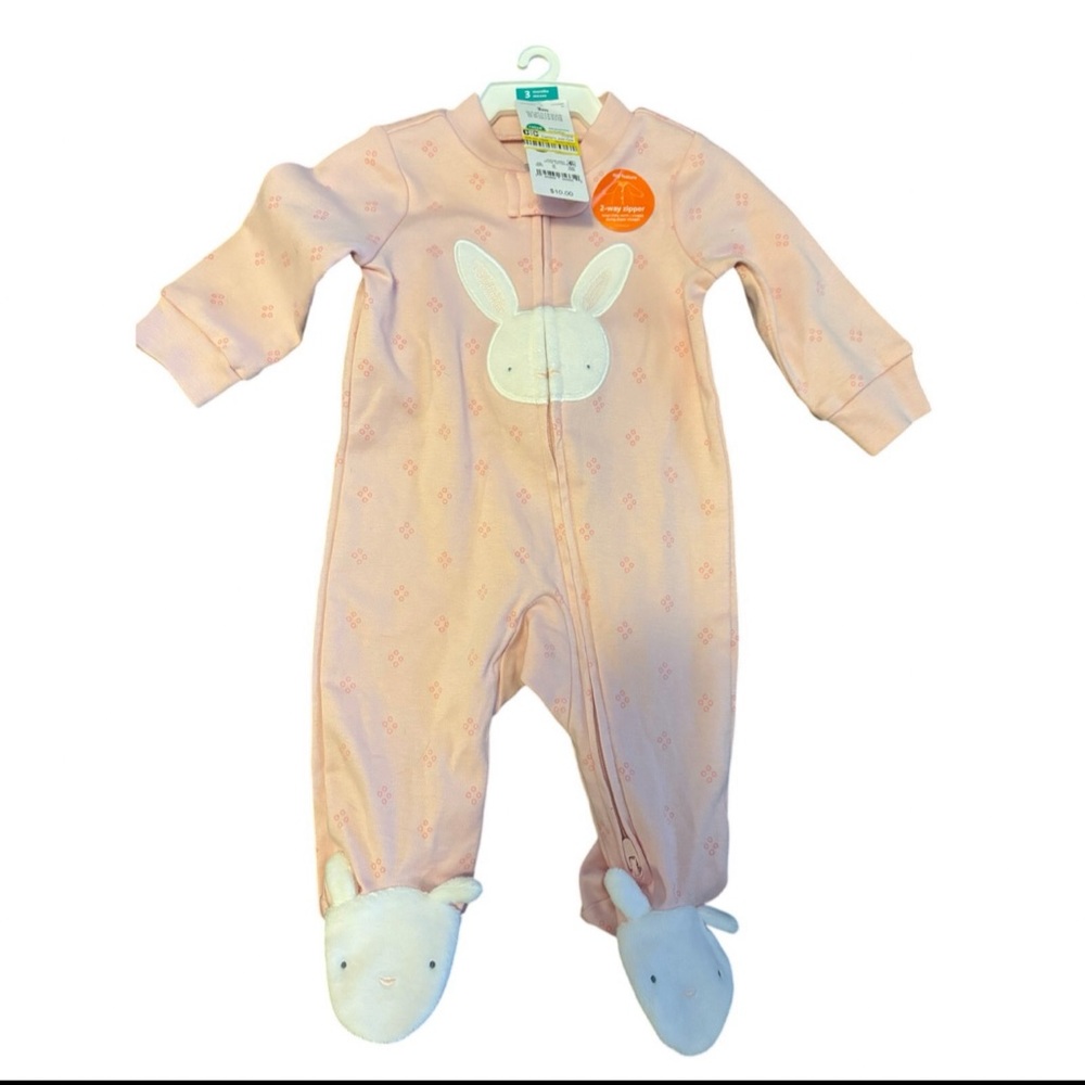 Just‎ One You Carters Newborn Pink
White Easter Bunny Long Sleeve